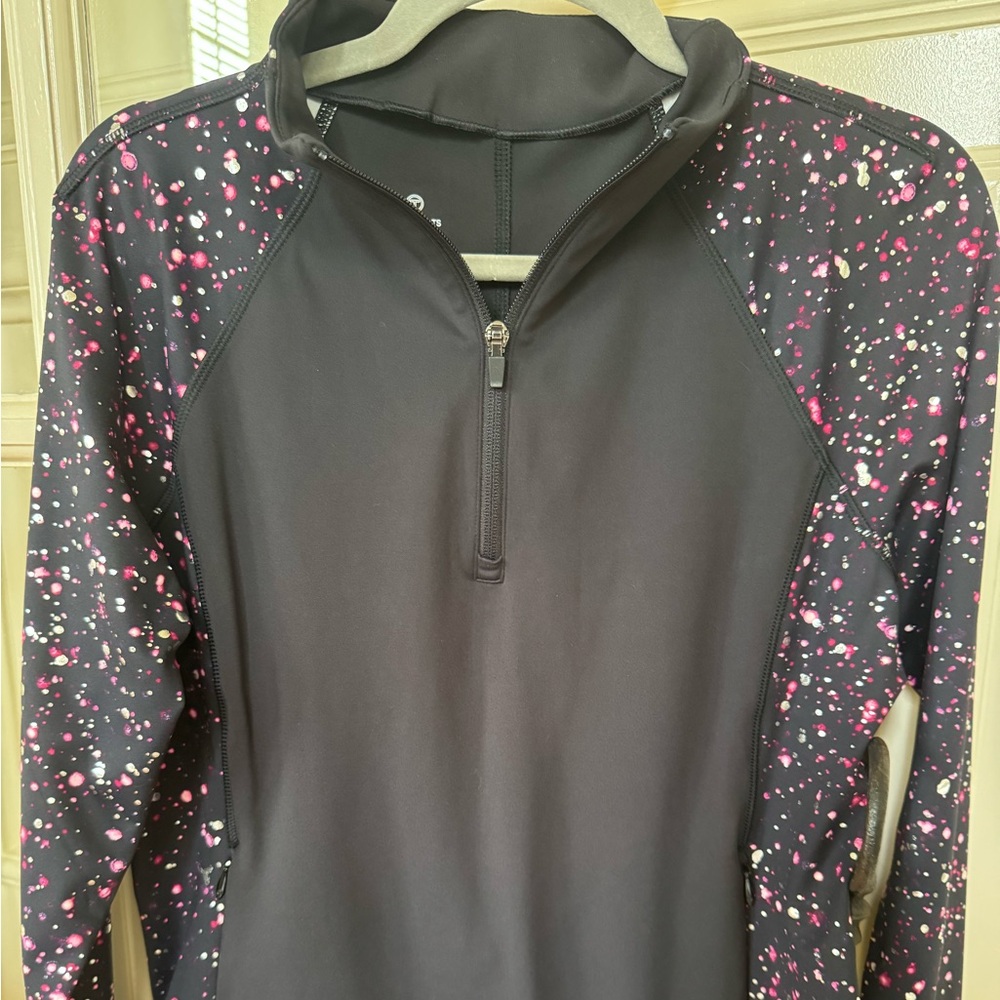 T by Talbots Half Zip Athletic Pullover Small